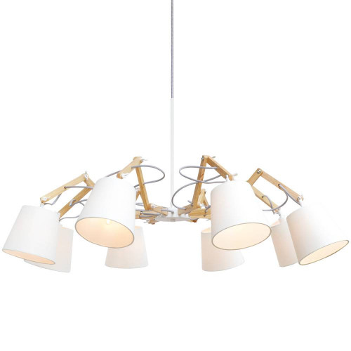 подвесная люстра arte lamp pinoccio a5700lm-8wh в Старом Осколе