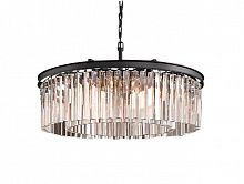люстра prism black 50 черная, прозрачное стеко в Старом Осколе