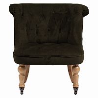 кресло amelie french country chair серо-коричневое в Старом Осколе