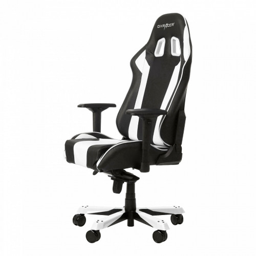 кресло геймерское dxracer king ks06 черно-белое в Старом Осколе