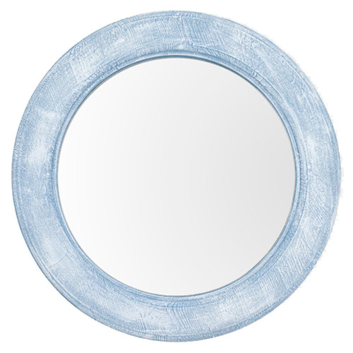 зеркало круглое голубое round window в Старом Осколе