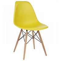 стул деревянный eames pc-015 yellow в Старом Осколе