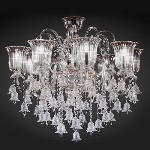 люстра md1102709-8a от illuminati прозрачная в Старом Осколе