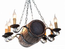 люстра бочонок коричневая в Старом Осколе