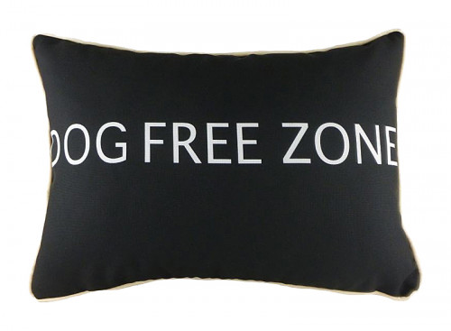 подушка с надписью dog free zone в Старом Осколе