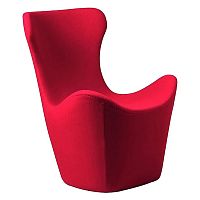 кресло papilio lounge chair красное в Старом Осколе