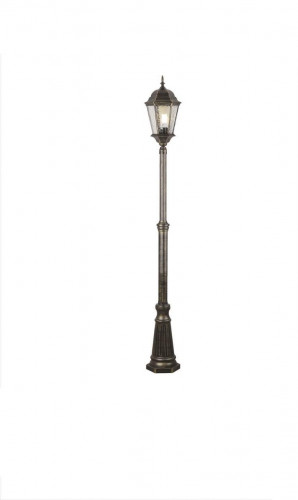 садово-парковый светильник arte lamp genova a1207pa-1bn в Старом Осколе
