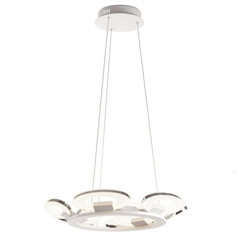 подвесная люстра idlamp celia 399/9-ledwhitechrome в Старом Осколе