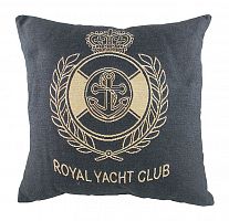 подушка с гербом королевского royal yacht club denim в Старом Осколе