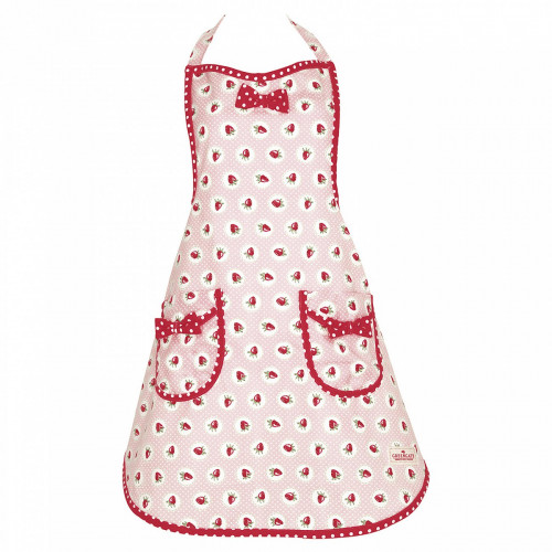 фартук strawberry pale pink w/bow в Старом Осколе
