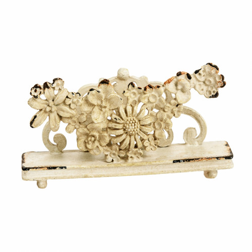 подставка для визиток pewter flower белая в Старом Осколе