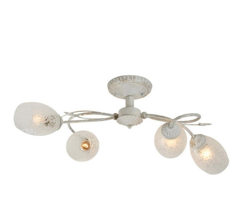 потолочная люстра idlamp julia 874/4pf-whitepatina в Старом Осколе