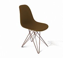 стул dsr коричневый s50 (eames style) в Старом Осколе