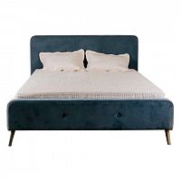 кровать двуспальная 160х200 бирюзовая button tufted в Старом Осколе