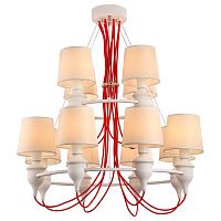 подвесная люстра arte lamp sergio a3325lm-8-4wh в Старом Осколе