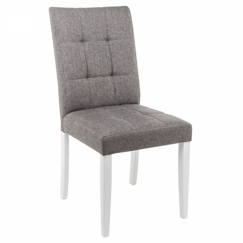стул деревянный madina white / fabric pebble в Старом Осколе