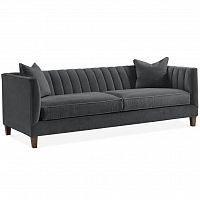 диван penelope sofa прямой серый в Старом Осколе