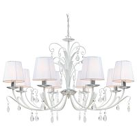 подвесная люстра arte lamp romana snow a1743lm-8wh в Старом Осколе