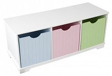 скамья kidkraft storage bench pastel (14565) в Старом Осколе