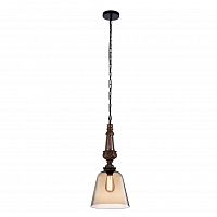 подвесной светильник crystal lux deco sp1 a amber в Старом Осколе