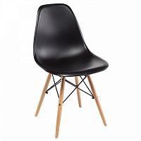 стул деревянный eames pc-015 black в Старом Осколе