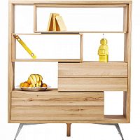 стеллаж bookcase коричневый в Старом Осколе