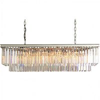 люстра odeon l80 silver&glass серая, прозрачная в Старом Осколе