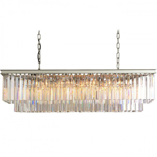 люстра odeon l80 silver&glass серая, прозрачная в Старом Осколе