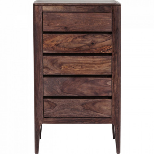 комод высокий brooklyn walnut коричневый в Старом Осколе