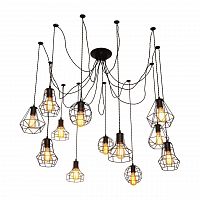 подвесная люстра arte lamp a4051sp-12bk в Старом Осколе