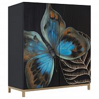 комод butterfly черный в Старом Осколе