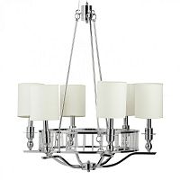 люстра easton light chandelier хром, бежевая в Старом Осколе