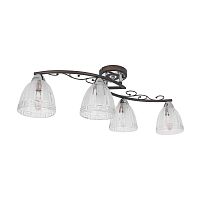 потолочная люстра idlamp nield 232/4pf-blackchrome в Старом Осколе