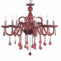 подвесная люстра ideal lux giudecca sp8 rosso в Старом Осколе