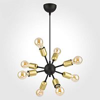 подвесная люстра tk lighting 1468 estrella black в Старом Осколе