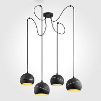 подвесная люстра tk lighting 2221 yoda black orbit в Старом Осколе