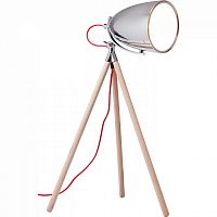 лампа настольная chromatic tripod на деревянном штативе в Старом Осколе