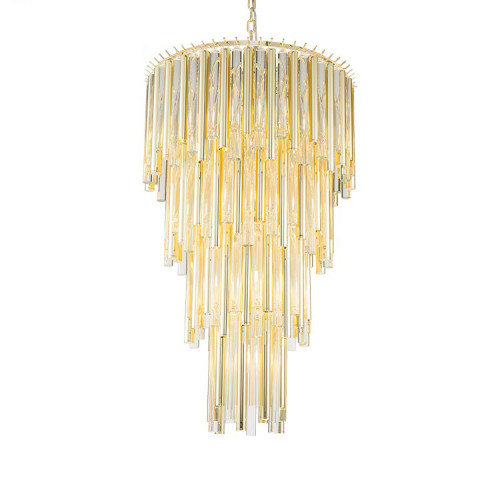 люстра gigi 13 gold от delight collection прозрачная/золото в Старом Осколе