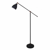 торшер arte lamp braccio a2054pn-1bk в Старом Осколе