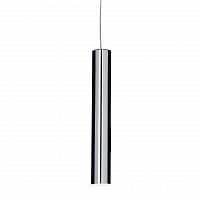 подвесной светодиодный светильник ideal lux ultrathin sp1 small round cromo в Старом Осколе