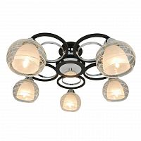 потолочная люстра arte lamp ginevra a1604pl-5bk в Старом Осколе