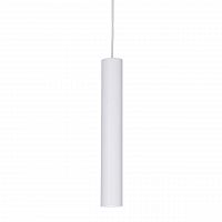 подвесной светодиодный светильник ideal lux ultrathin sp1 small round bianco в Старом Осколе