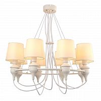 подвесная люстра arte lamp sergio a3326lm-8wh в Старом Осколе