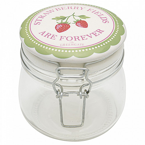 банка стеклянная strawberry pale green в Старом Осколе