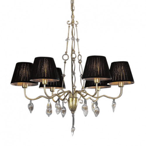 люстра kit от schuller золото/черная/янтарная в Старом Осколе