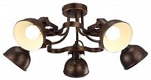 потолочная люстра arte lamp martin a5216pl-5br в Старом Осколе