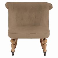 кресло amelie french country chair светло-коричневое в Старом Осколе