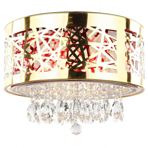 люстра nicolette золото, прозрачная в Старом Осколе