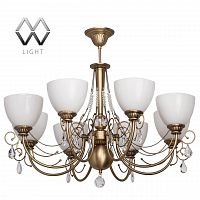 подвесная люстра mw-light фелиция 347016608 белая в Старом Осколе