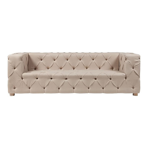 диван soho tufted прямой бежевый в Старом Осколе